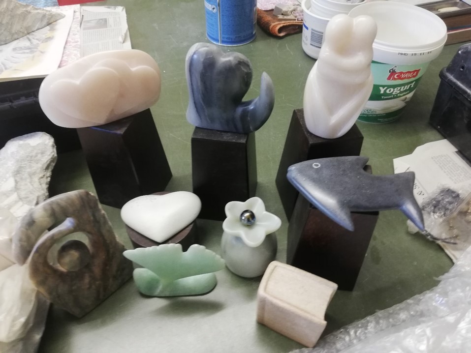 Kreativ mit Speckstein